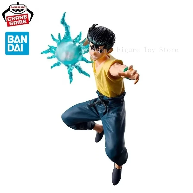 

In Stock Original Bandai YuYu Hakusho Yuusuke Urameshi Anime Action Figures Collection Ornaments Figure Toys Birthday Gift