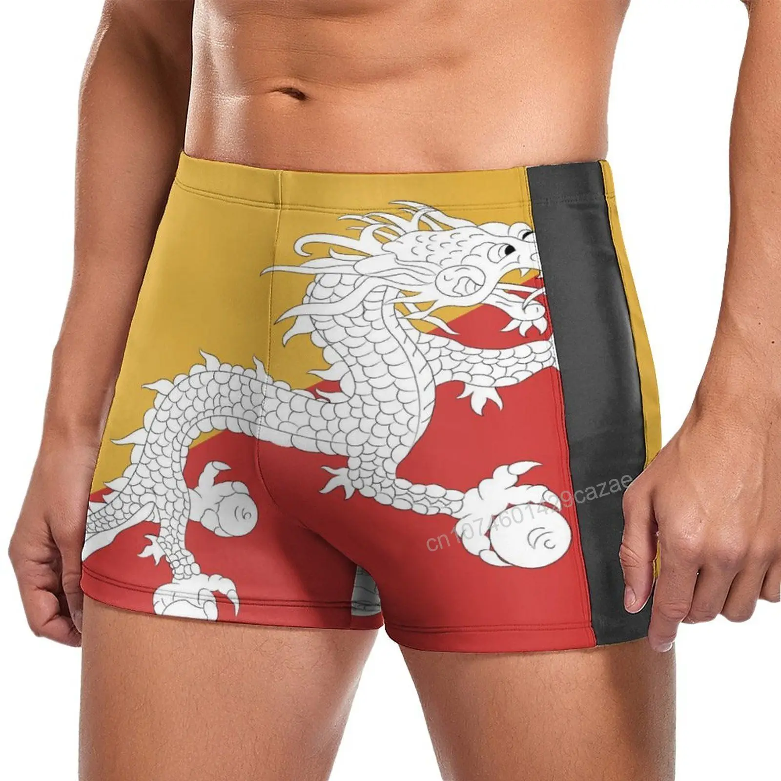 Swimming Trunks Bhutan Flag Quick Dry Shorts For Men Swim Beach Short Summer Gift