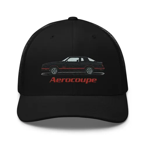Gorra de camionero estilo clásico americano Monte Carlo SS Aerocoupe de 1987, gorra snapback