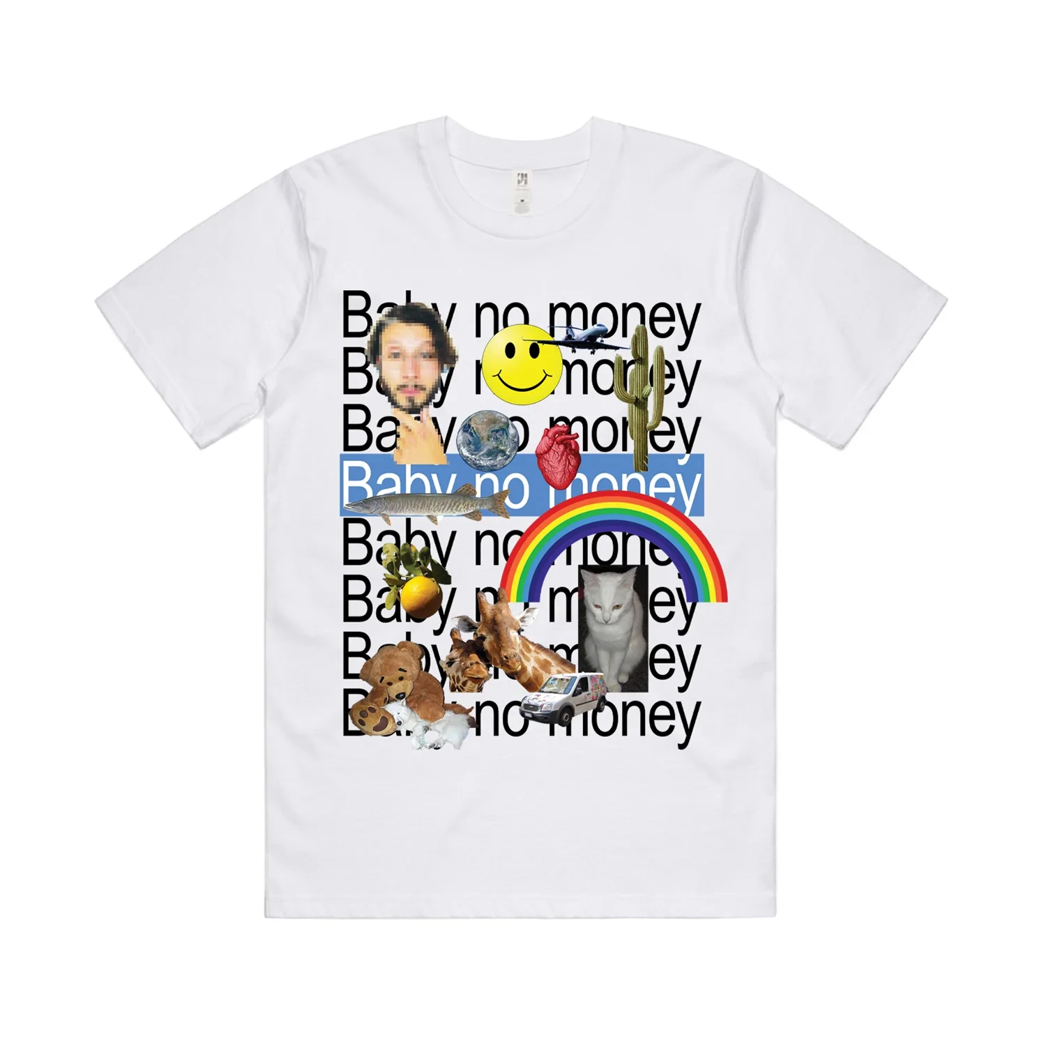 Canadian Singer Bbno$  T-shirt Cotton Casual Loose Male Tshirts Grunge Unisex Streetwear Men Clothing Unisex Tees