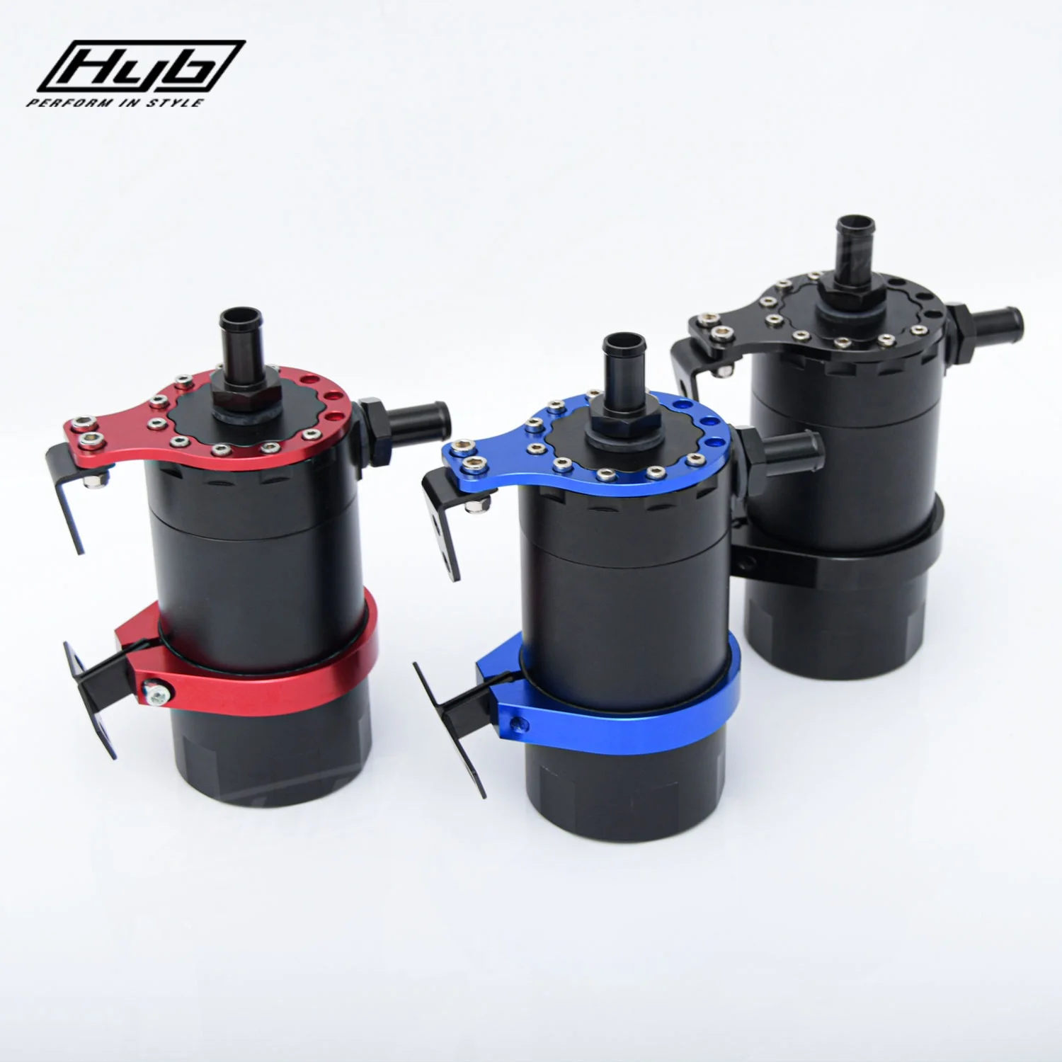 اكسسوارات السيارات يربك الألومنيوم النفط الصيد يمكن ريسيفير خزان عدة خزان النفط أحمر أزرق أسود