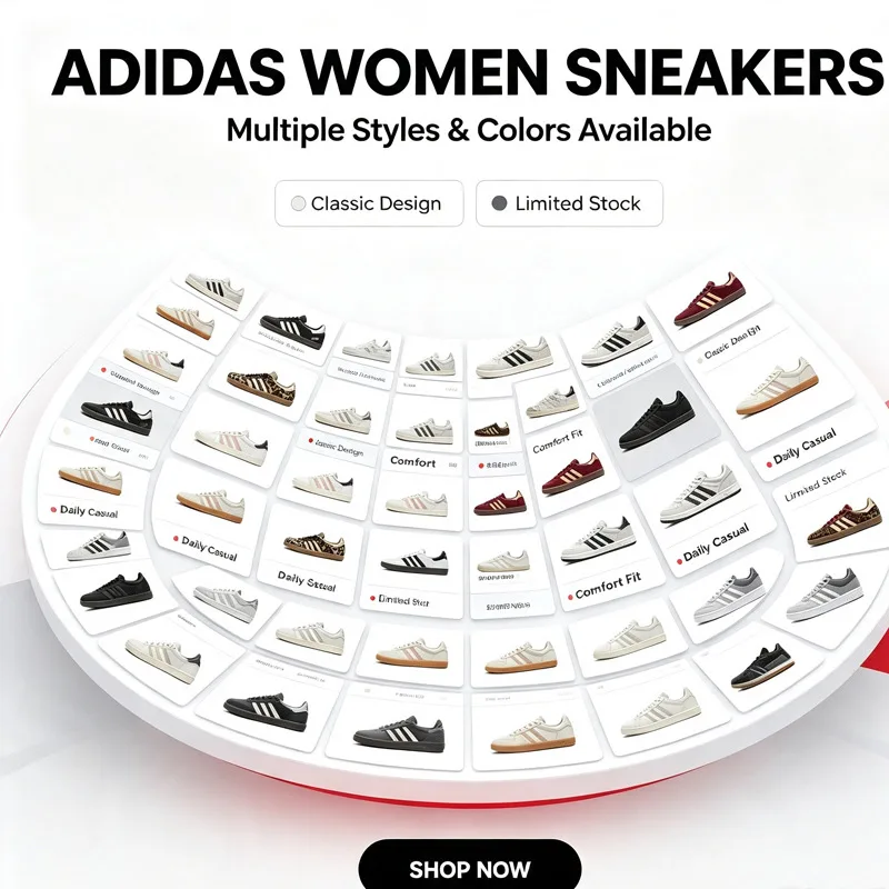 Adidas Originals Women Low Top Skate Shoes JH7300 White LaceUp Leather Upper Rubber Outsole Retro Casual Daily Sneakers