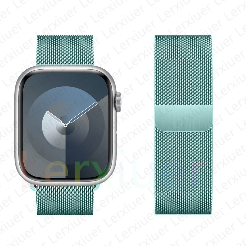 Milanese Loop für Apple Watch Armband 46mm 44mm 45mm 40mm 42mm 41mm 38mm 49mm Armband iWatch Serie 10 Ultra 2 9 8 SE 7 6 5 Band