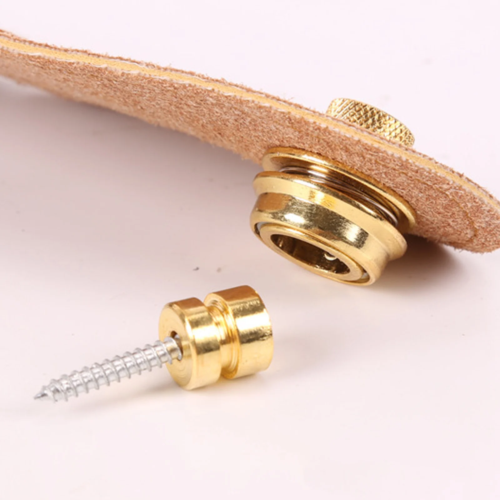 

Guitar Strap Buckle Durable Metal Lock Fixator Alloy Non skid Electric Bass Straps Peg Guitar Strap Lock Nail Musical