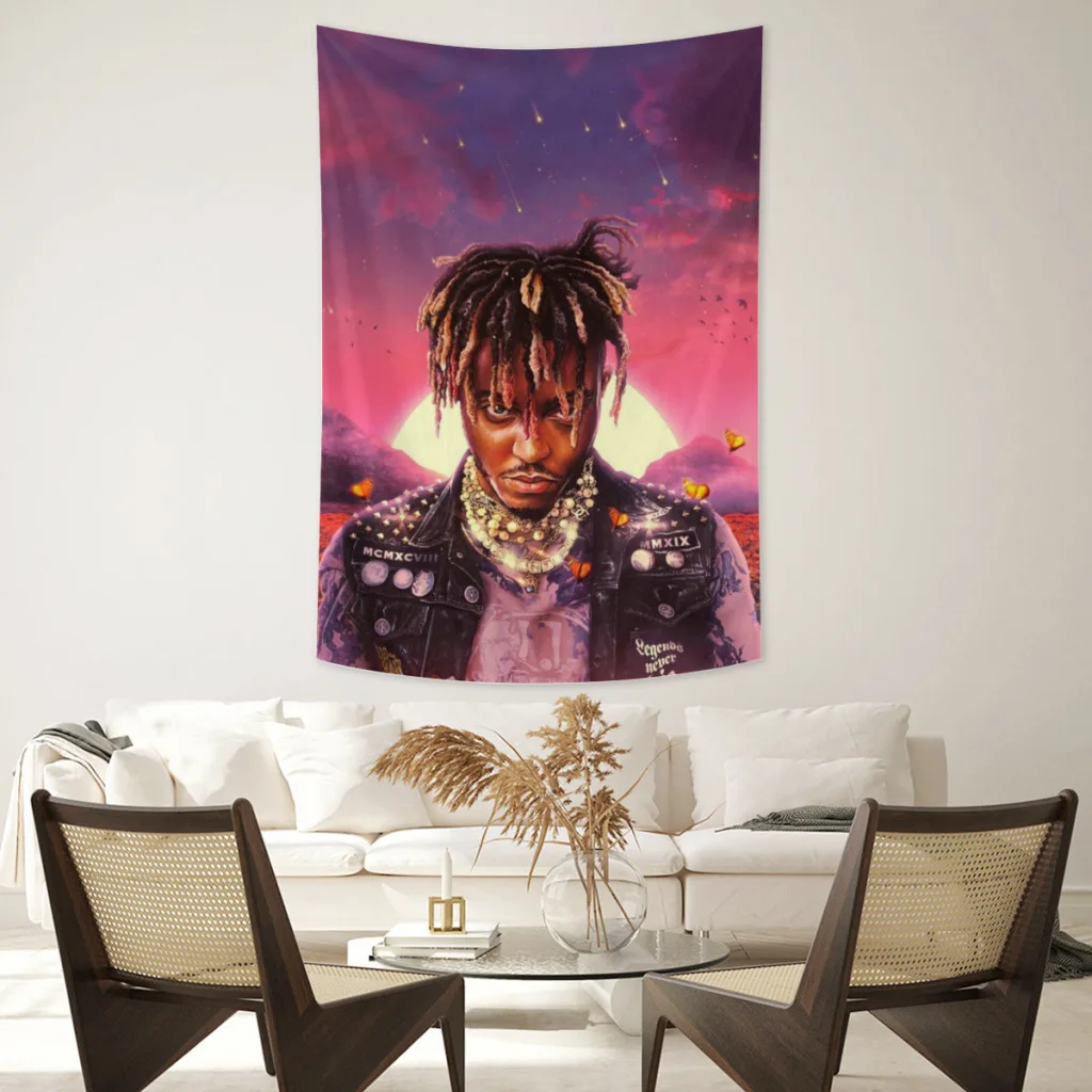 

Juice WRLD Tapestry landscape wall hanging cloth bedroom wall decoration room decoration outdoor picnic mat beach sheets