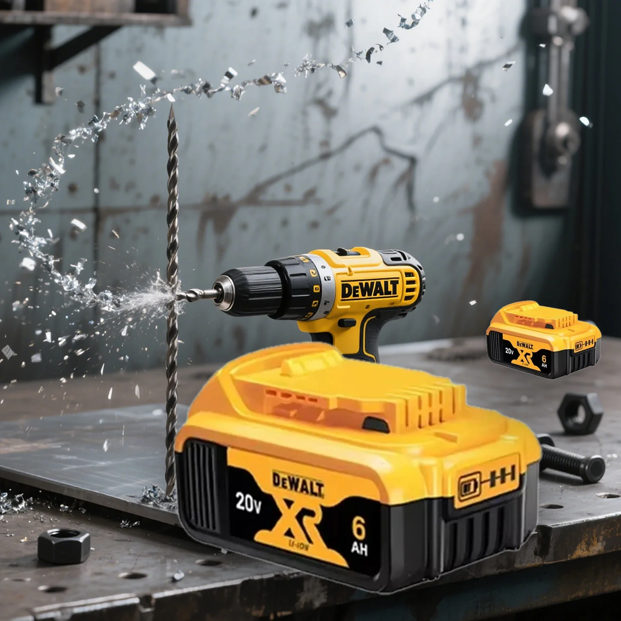 100% originální baterie DEWALT 20V, elektrické nářadí Dewalt DCB606, DCB205, DCB206, DCBGene, DCB200 MAX, 20V, 60V, 6AH, 9AH, originální DeWalt - náhled 2