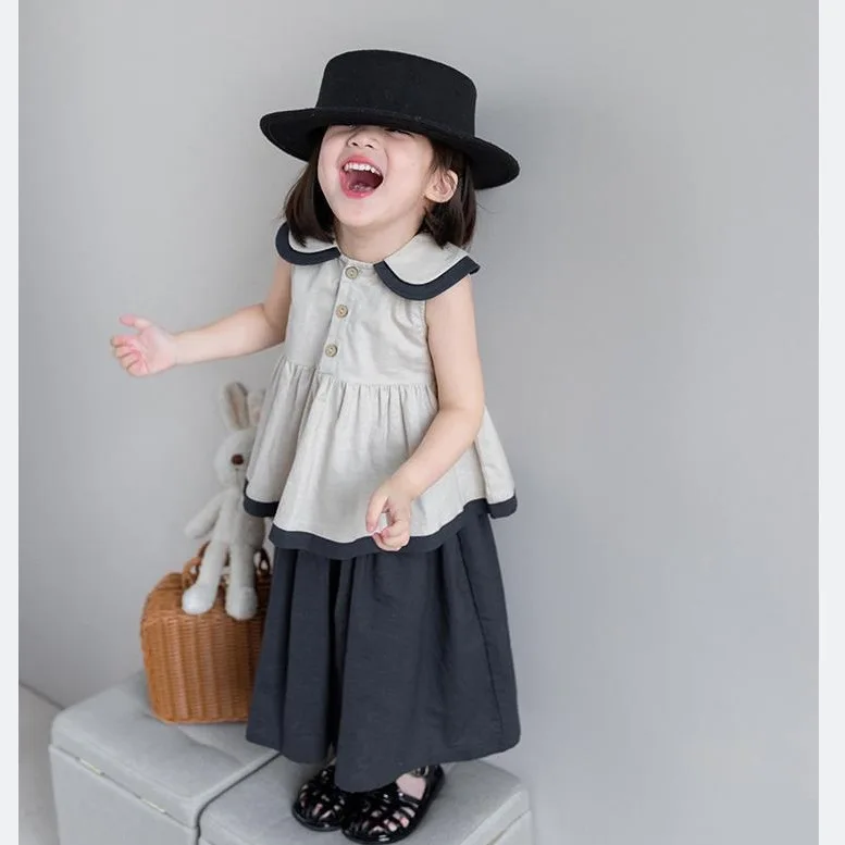 traje-para-ninas-con-cuello-de-muneca-top-frances-con-temperamento-para-bebe-pantalones-de-pierna-ancha-ropa-de-verano-nueva-ropa-de-comercio-exterior-para-ninos