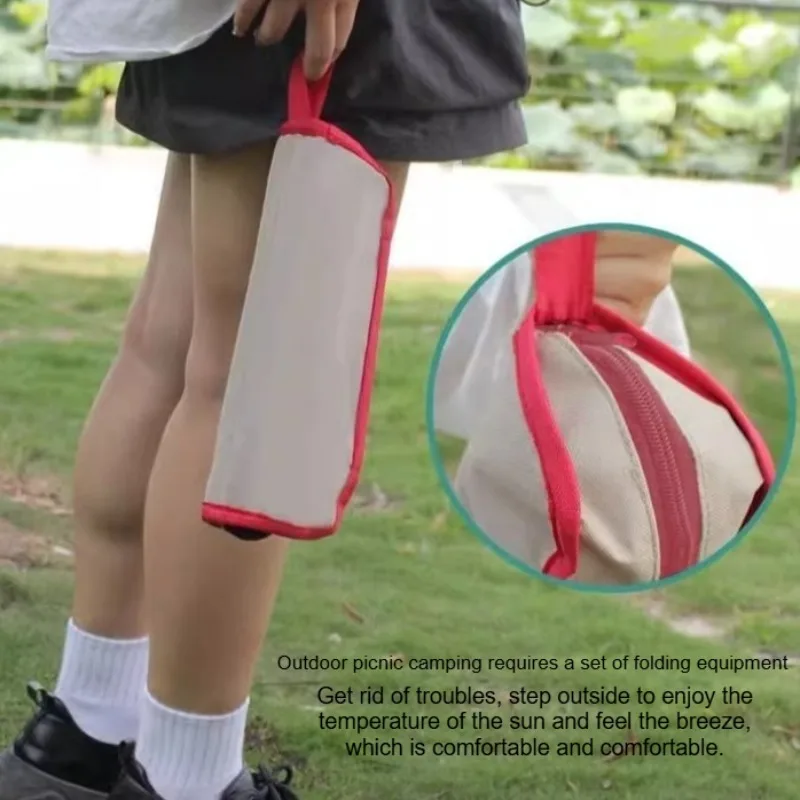 Portable folding camping chair durable bench fishing mini stool camping outdoor folding chair