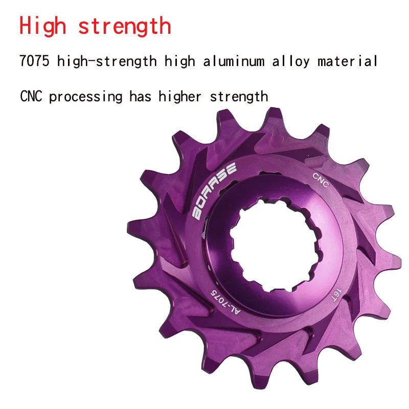 Boarse Single Speed Flywheel 9-speed 1 set 16T Flywheel To Single Speed Teeth BMX Street Climbing