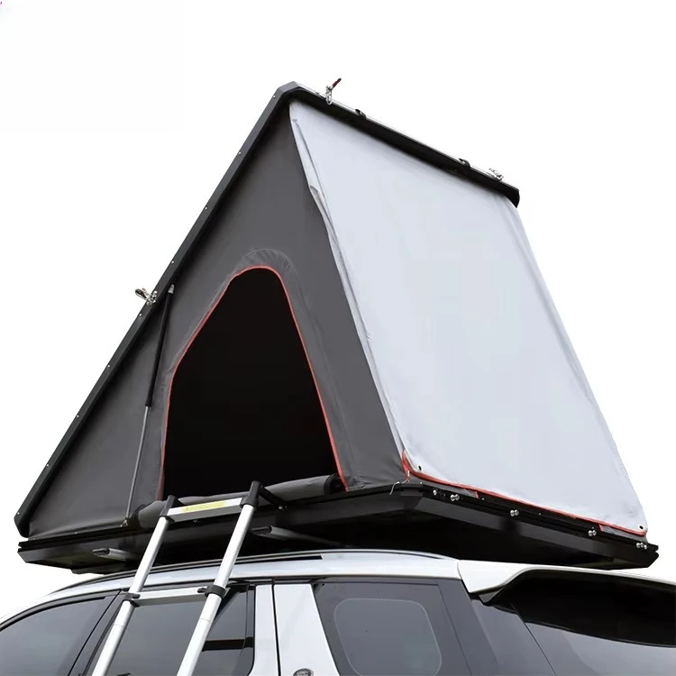 Automatic Triangle Suv Aluminum Shell Waterproof Camping Roof Tent