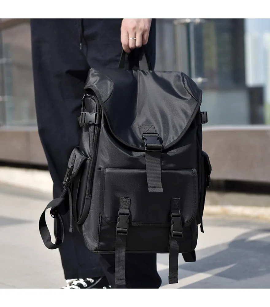 Backpack Large Capacity Fashion Versatile Laptop Bag Backpack College Student Leisure Light Travel