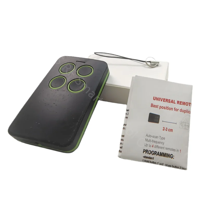 وحدة تحكم عن بعد عالمية مكررة 280 ميجاهرتز إلى 868 ميجا هرتز 4 قناة باب المرآب مفتاح بوابة فتاحة