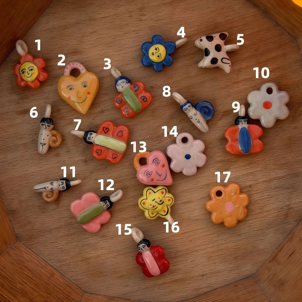 316 Edelstahl Wasserdicht Farberhaltend Niedliche Heilende Bunte Sonnenblumen-Liebesschloss DIY Anhänger Charms Schmuckherstellung – Detail 4
