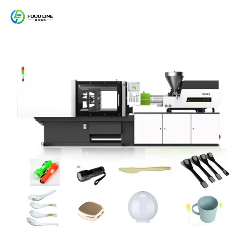 Customized UN120A6 Plastic Injection Molder 120 Ton Dedicated To Disposable Cup Manufacturing