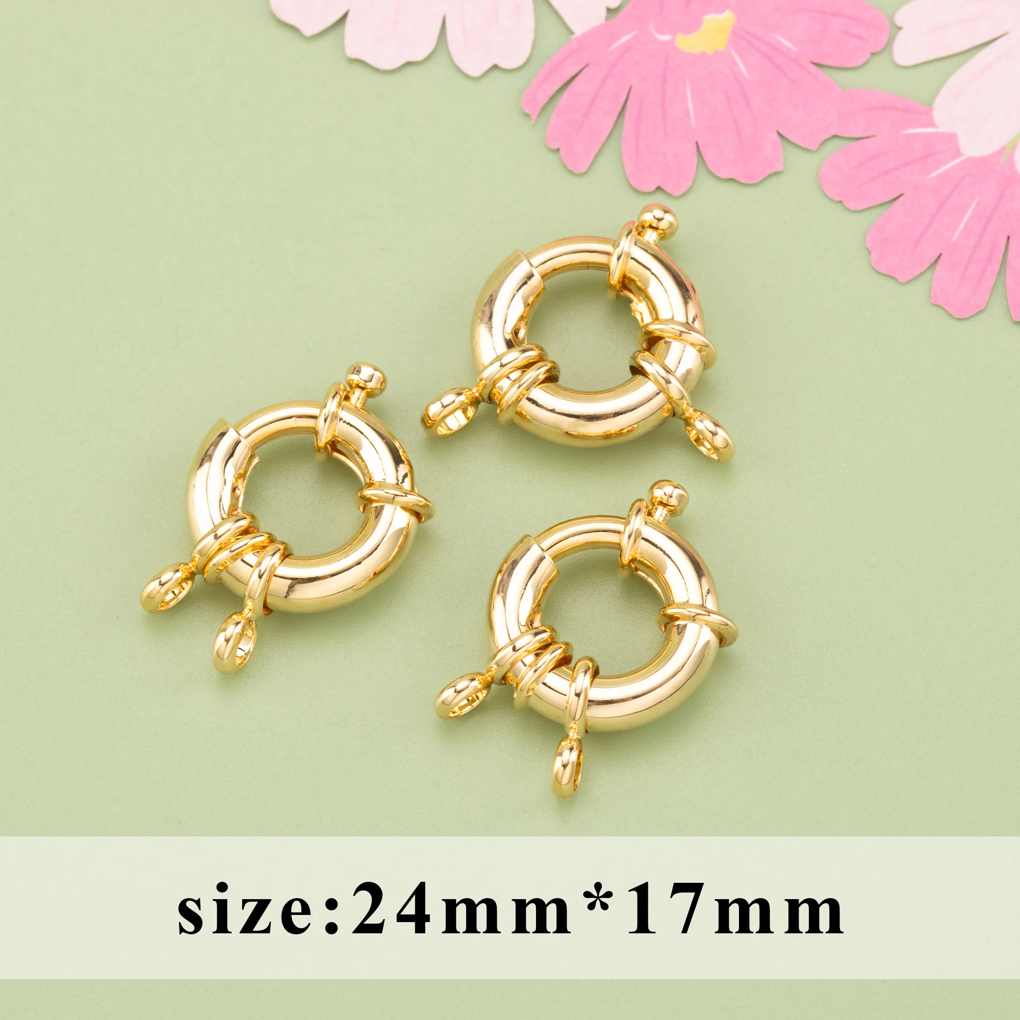 YEGUI M723,jewelry accessories,18k gold plated,0.3 microns,rhodium plated,connector,diy chain necklace,jewelry making,10pcs/lot