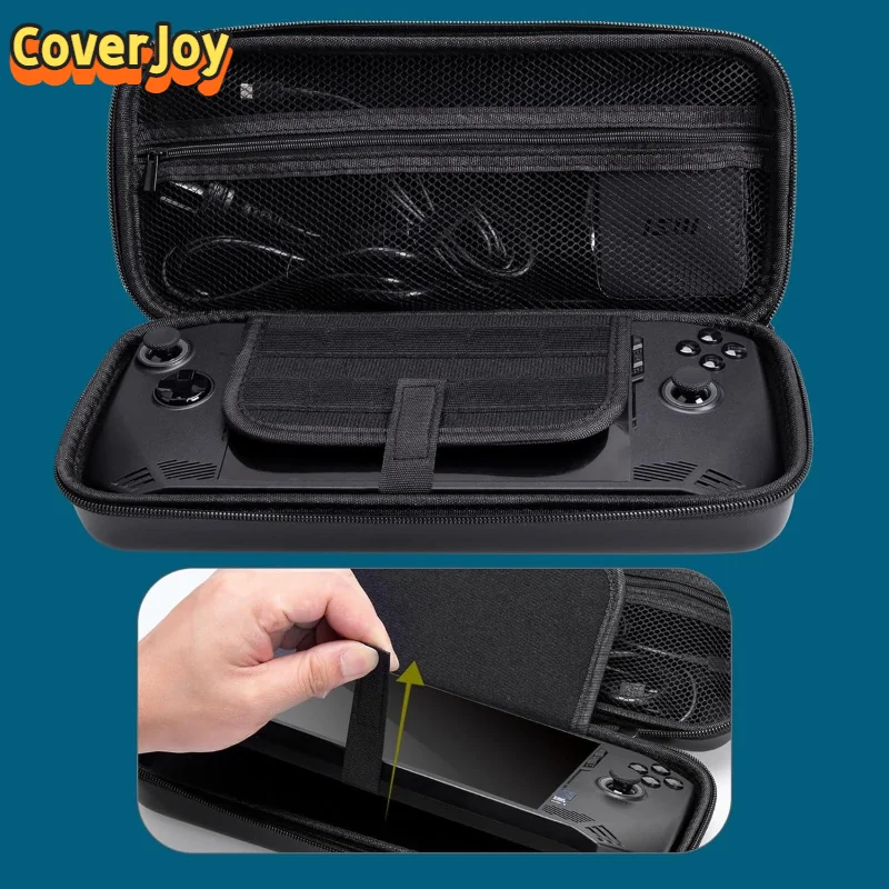 

CoverJoy водонепроницаемый чехол для Legion Go 2, противоударный дорожный органайзер, портативная сумка для хранения консоли, игровые аксессуары