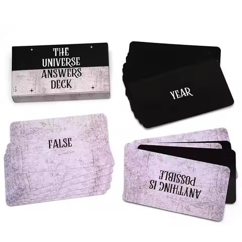 The Universe Answers Tarot Deck Keywords Cards Tarot Oracle Card Fate Divination Leisure Entertainment Family Gatherings Game