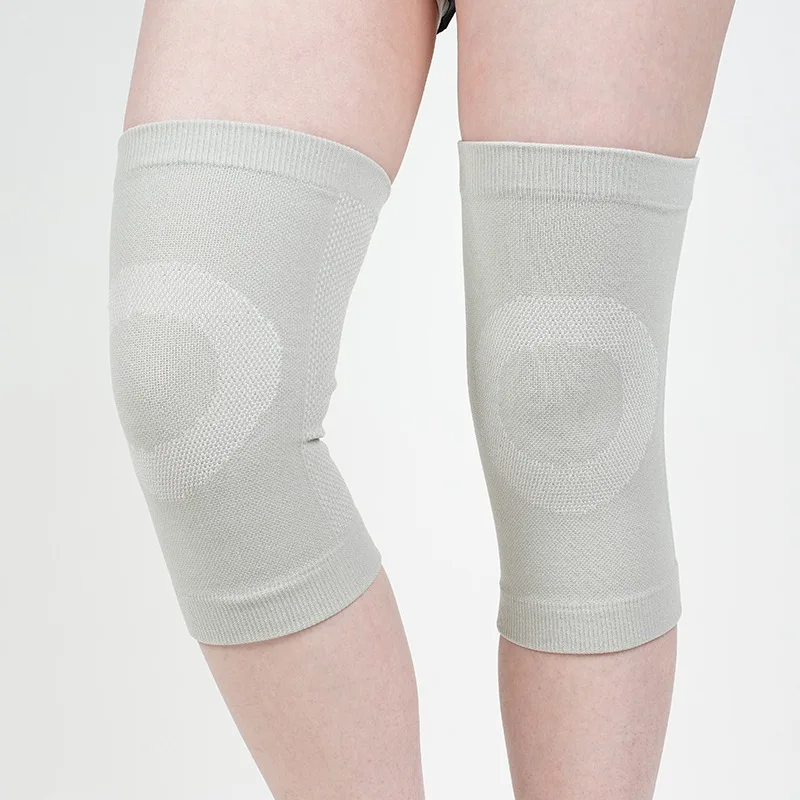 1 زوج رقيقة جدا الركبة دعم واقية الركبة مرونة الحرارية الدراجات تشغيل حامي الغضروف المفصلي التهاب المفاصل الضرر واقية #5