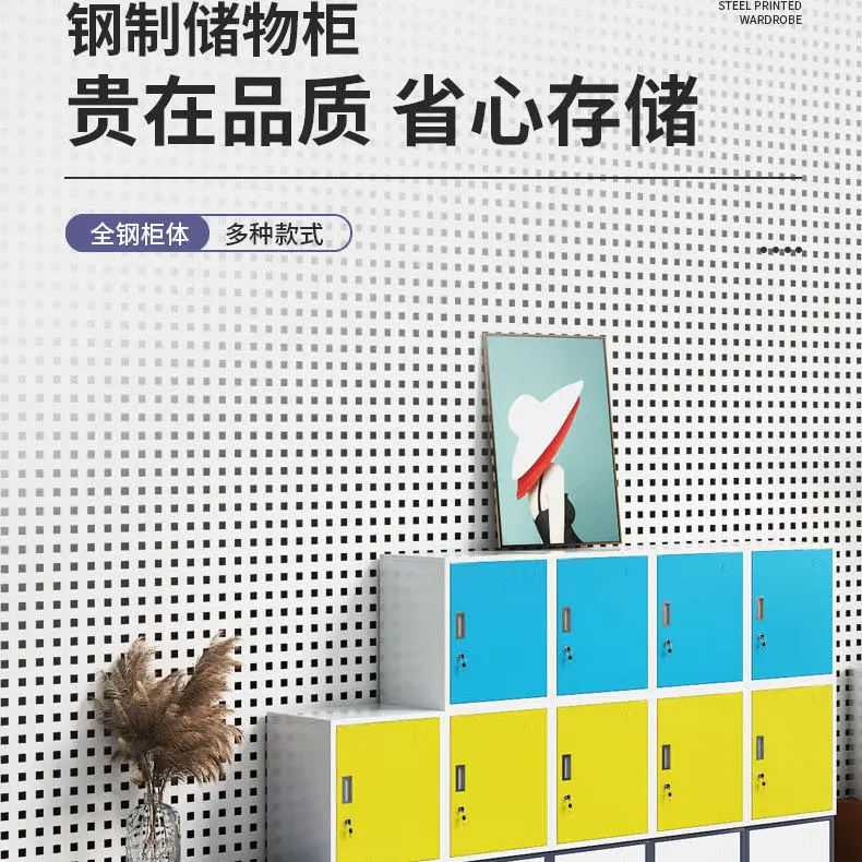 Small single door stainless steel with lock desktop file cabinet, iron short cabinet, data storage cabinet, password locker,