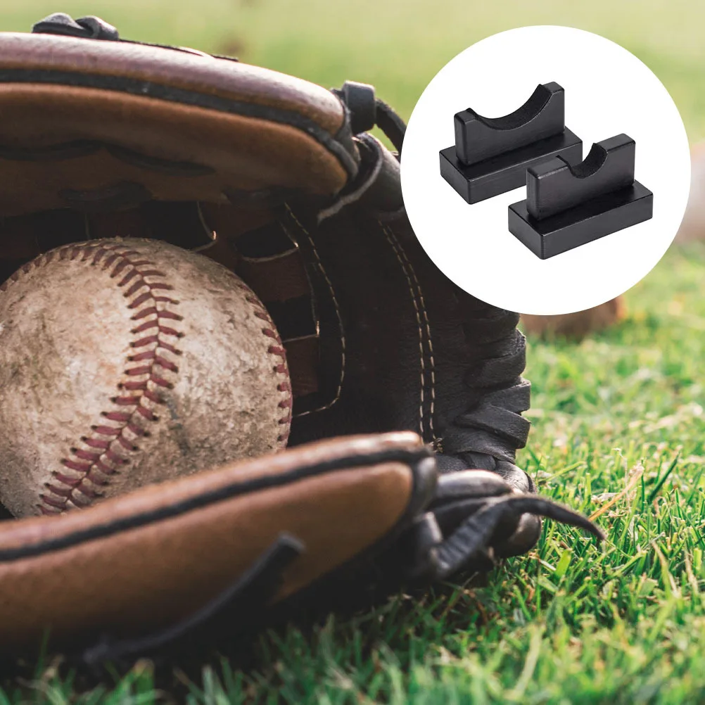 2pcs Baseball Rack Wooden Organizer For Displaying Game-Used Autographed Bats Wood Bat Holder Indoor Bat Storage Stand Baseball