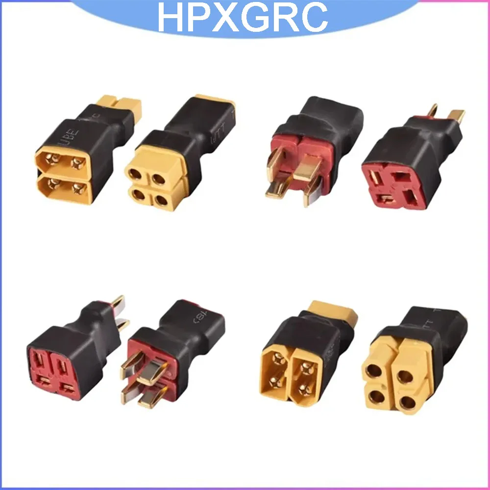 

XT60 XT90 Parallel Series Adapter Connector 1 To 2 No Wire for RC Lipo Battery Charging Pack Expansion Plug HPXGRC