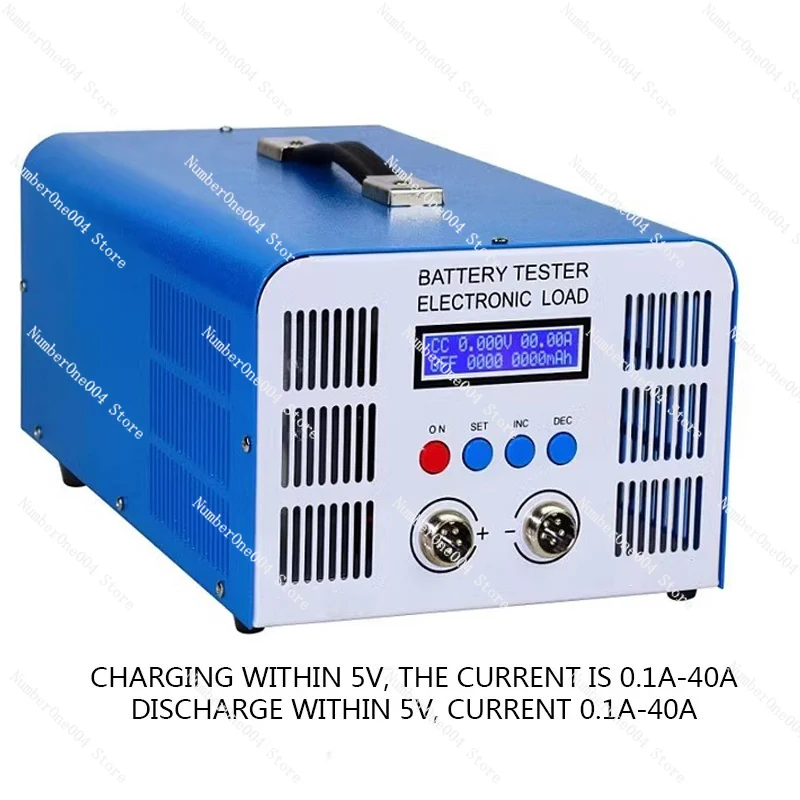 Imagem -06 - Lithium Electronic Battery Capacidade Tester Carga e Descarga Tester 40a Ebc-a40l 10v 220v 200w