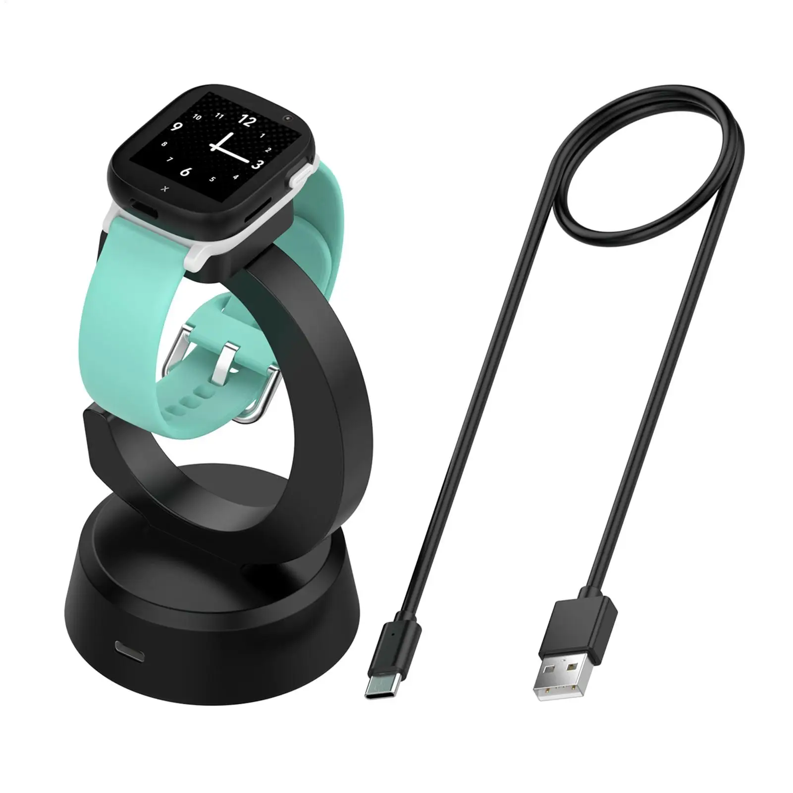 

For Xplora X6 Play/Xplora X6 Pro Smartwatch Charging Docks Stable C-Shape Charger Station Watch Charging Stand For Children Kids