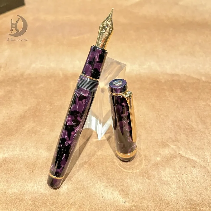 JX 21 Luxuriöser Premium Business-Schreibstift aus Acryl, Einzigartiges Design Souvenir-Füllfederhalter, Ideal für Führungskräfte – Detail 2