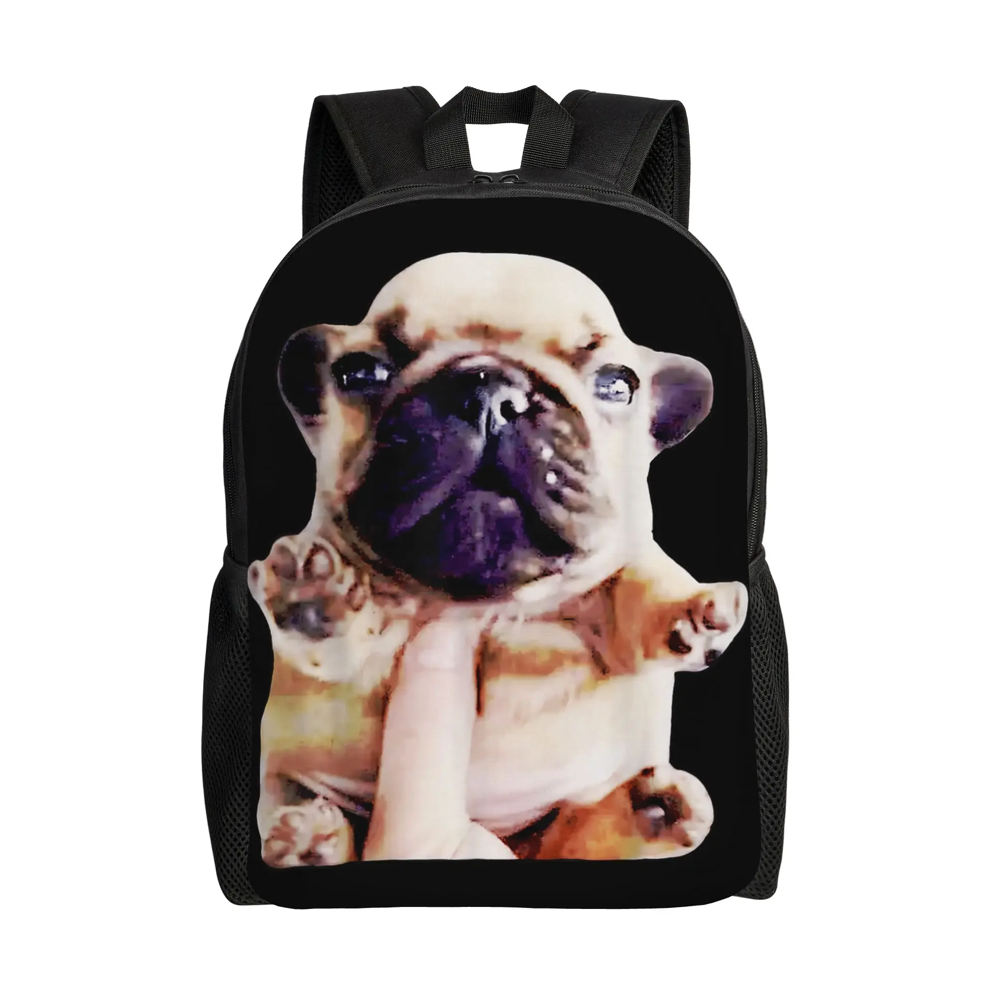 Pibble Meme Funny Dog Brainrot Wash My Belly Meme Backpack  Outdoor Backpacks Boy Girl Design Print School Bags Kawaii Rucksack