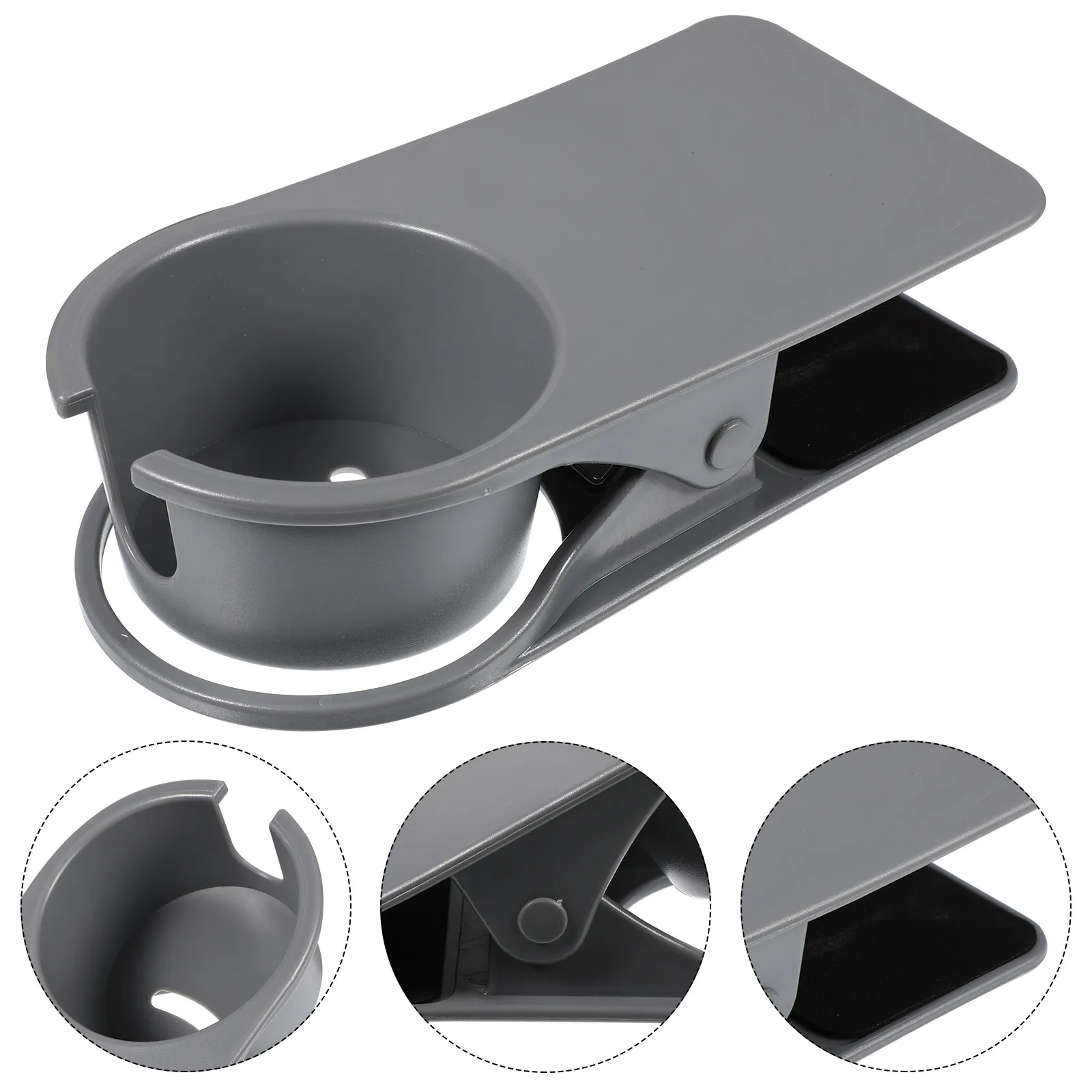 

Держатель для стакана/кружки на стол, 1 шт., зажим для офиса/автомобиля, настольный органайзер для напитков, простая установка без сверления