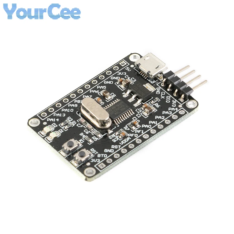 ミニシステム開発ボードモジュール,コアラーニングボード,stm32,stm32f030f4p6,48mhz,stm32f030f4,CORTEX-M0, 1個,2個