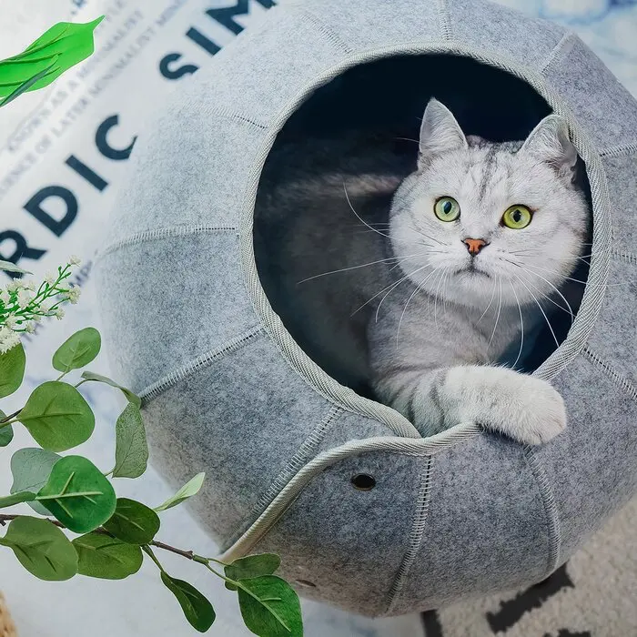 

Foldable Breathable Pet Bed Cat House Dog Bed Cave Tunnel Cat Beds Semi Enclosed Creative Cats Home Pet Supplies