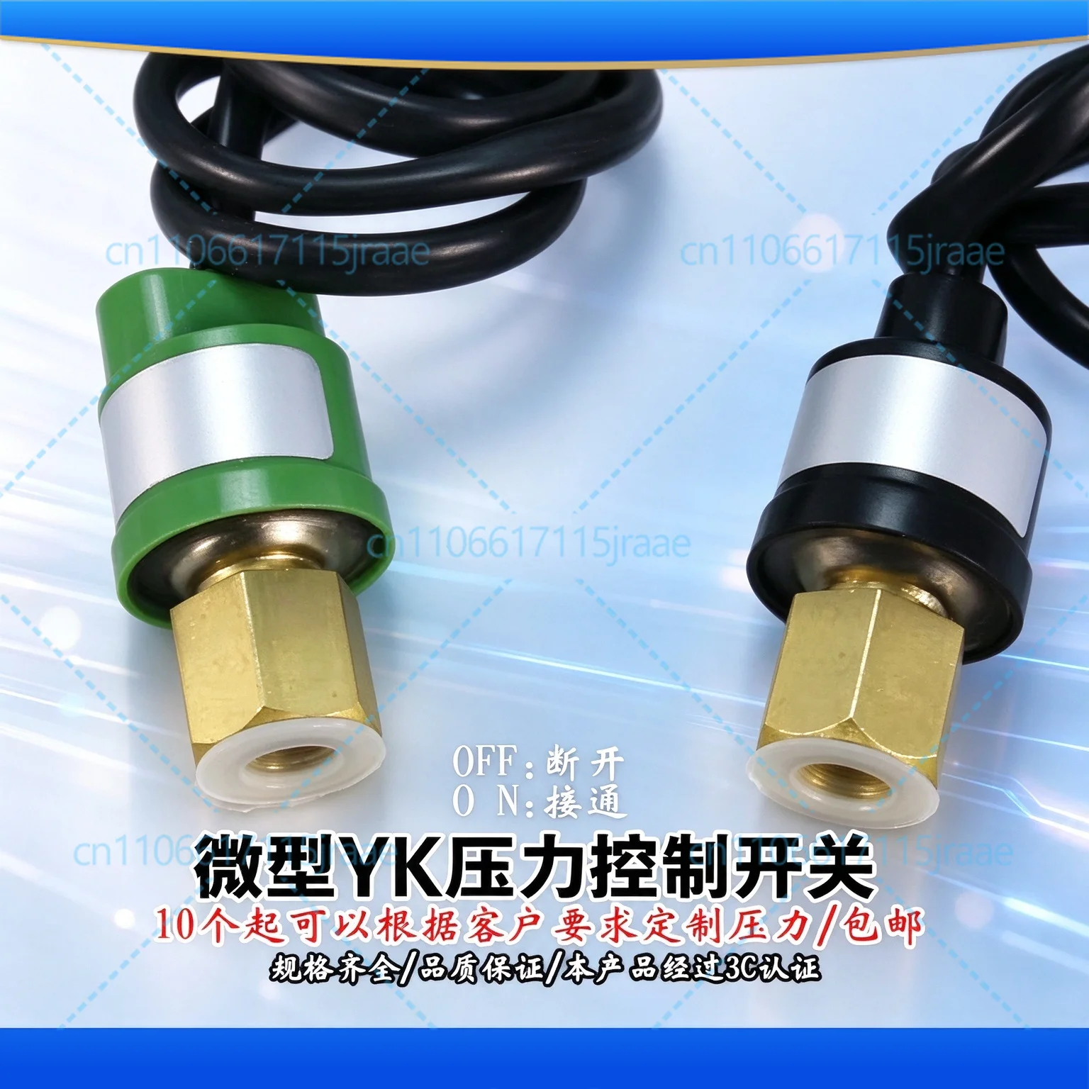 Parts For Air Conditioning Pressure Switch Air Energy Heat Pump Controller High & Low Pressure Switch 0.05-0.15/2.4-3.0
