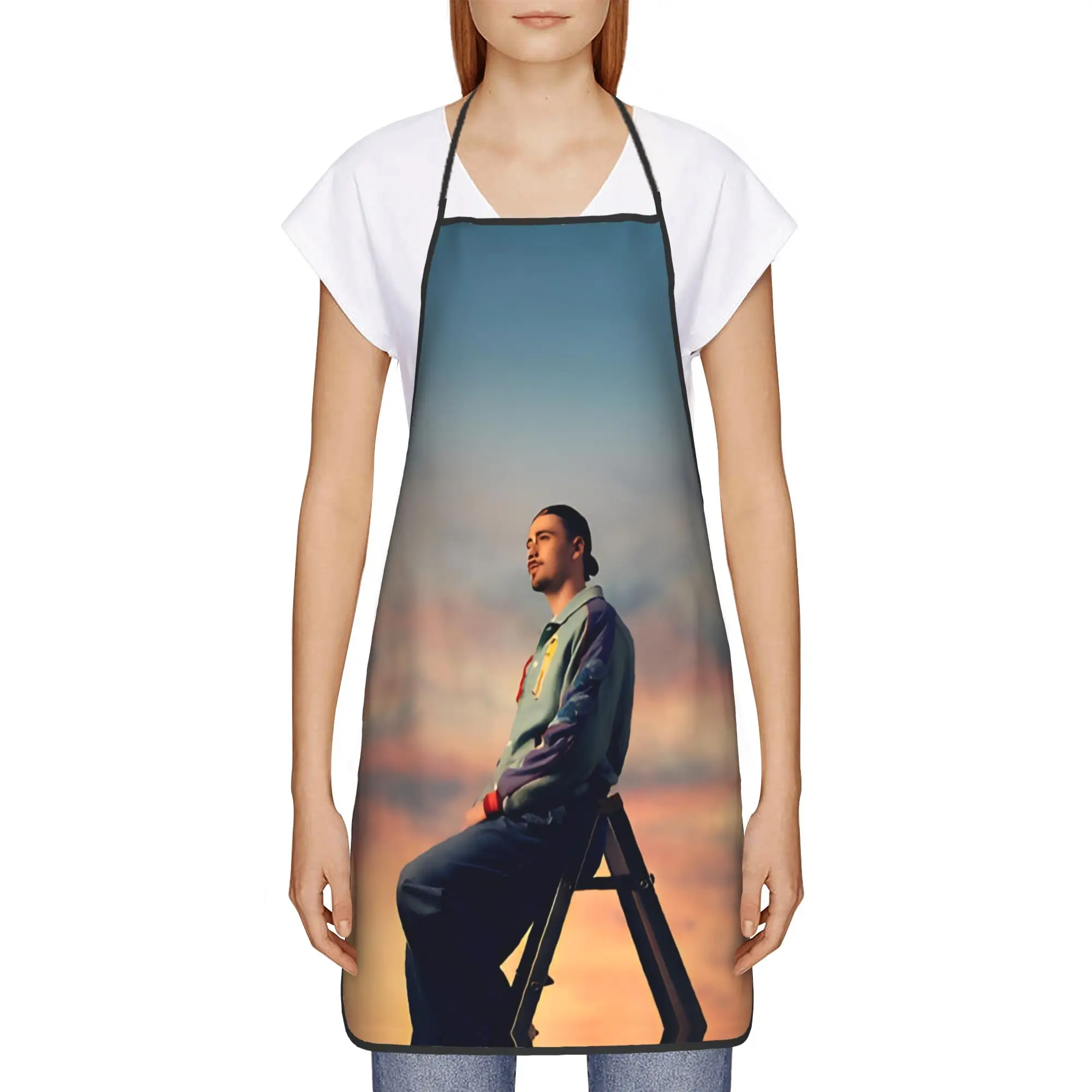 PIERRE GARNIER EVERY SECOND  Apron  Household Manicure Kitchen Accessories Restraunt Fashion Aprons without Pocket
