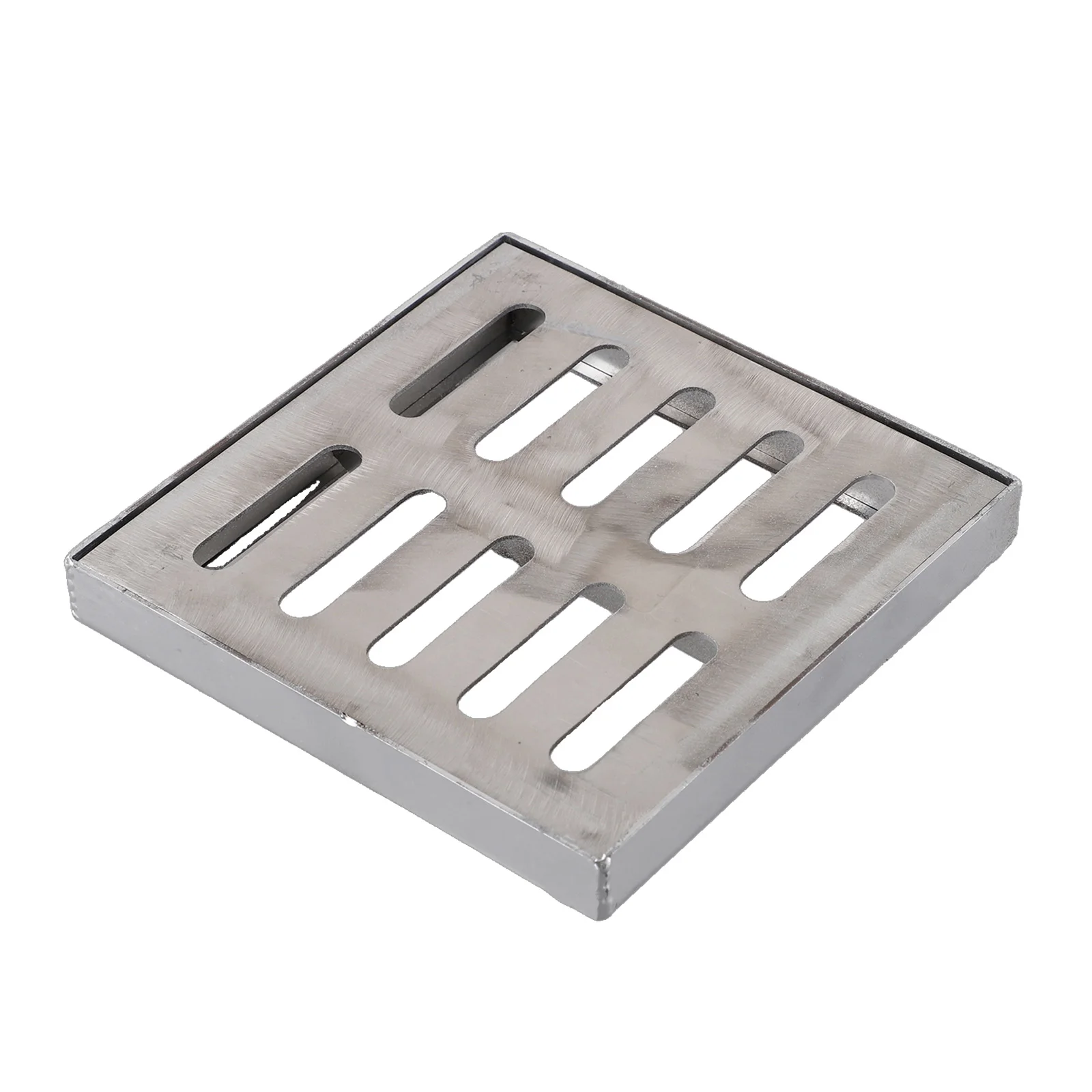Drainage grate constructed from rustproof stainless steel for dependable operation in harsh weather conditions