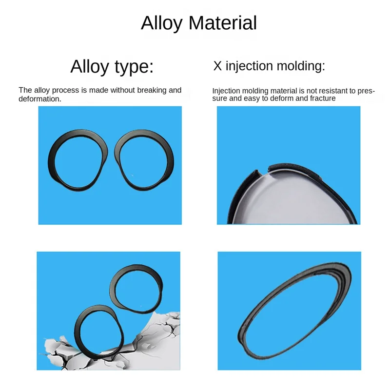 For Pico 4 Myopia Lenses Frame Anti Blue Myopia Lens Quick Disassemble Magnetic Frame for Pico4 VR Accessories Rich