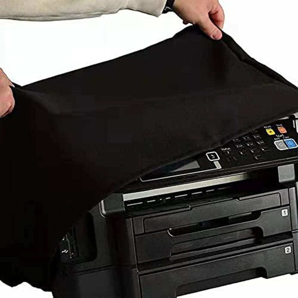 Black Printer Protector Printer Dust Cover Anti-static Printer Protector All-purpose Cover Anti-Static Properties