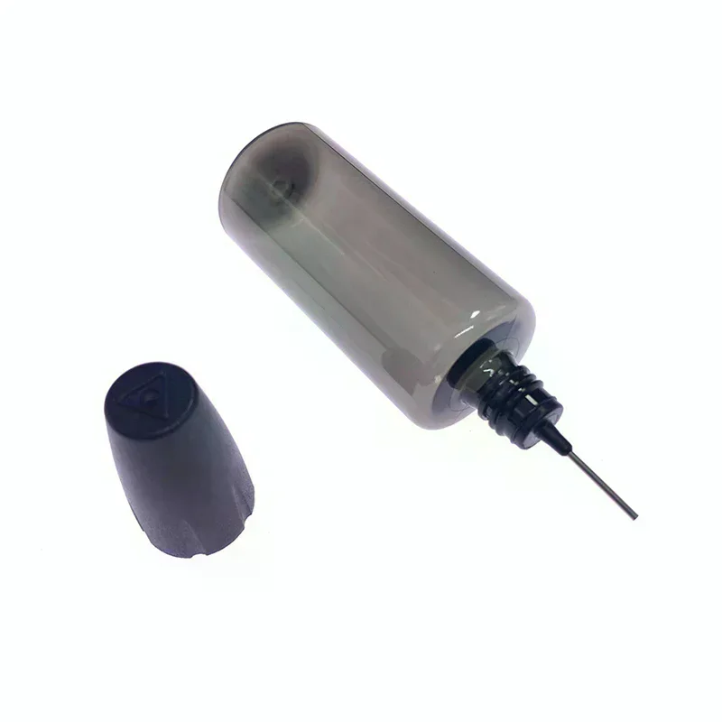 1 قطعة 30 مللي PET قارورة واضحة مع إبرة رقيقة طويلة تلميح زجاجة قطارة ل Vape التدخين النفط اكسسوارات السائل جرة #4