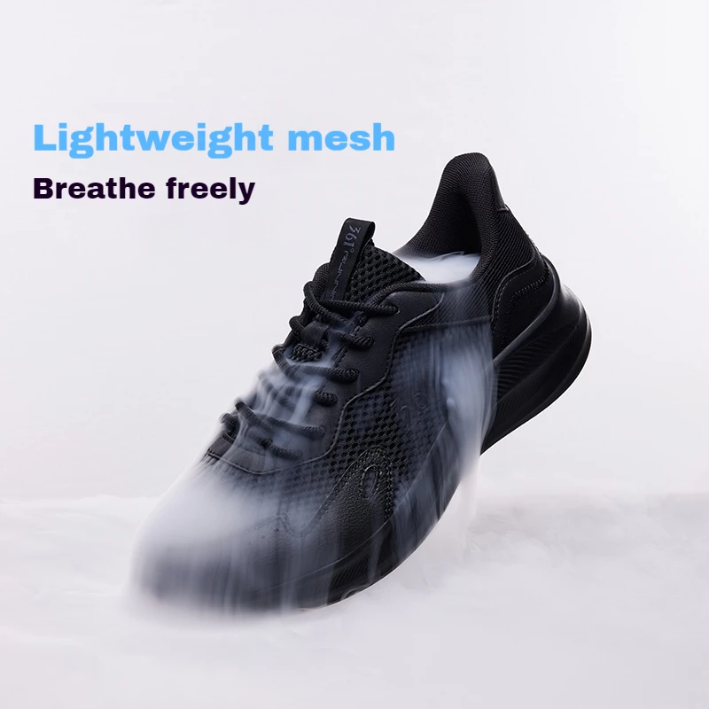 361 Degrees Men Running Shoes Wear-resistant Comfortable Soft Supportive Jogging Lightweight Breathable Male Sneakers 672422252