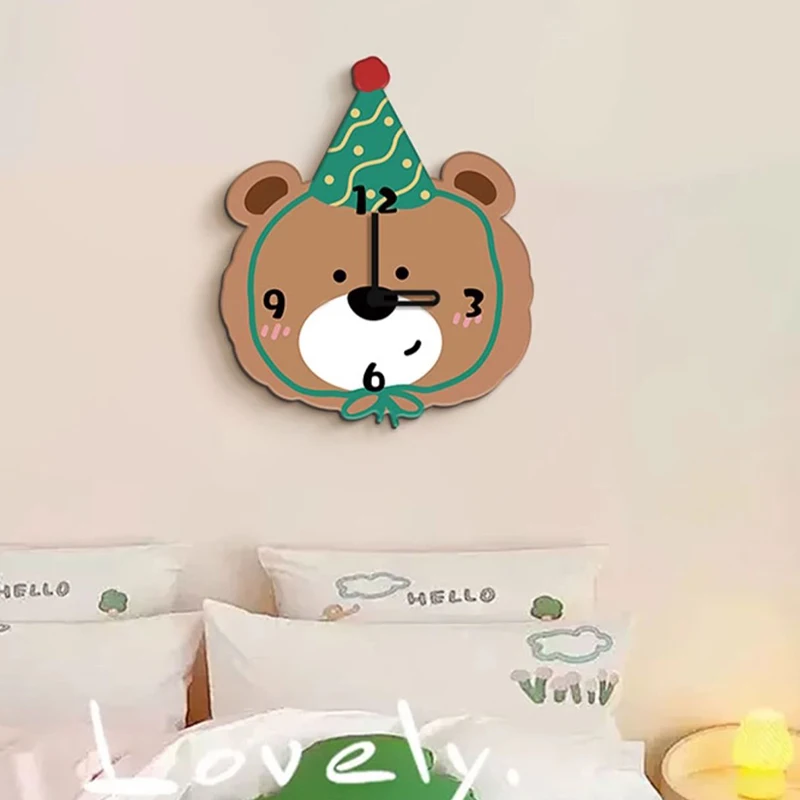 Kids Design Unique Clock Nordic Quality Simple Girly House Digital Wall Clock House Christmas Modern Reloj Pared Decoration