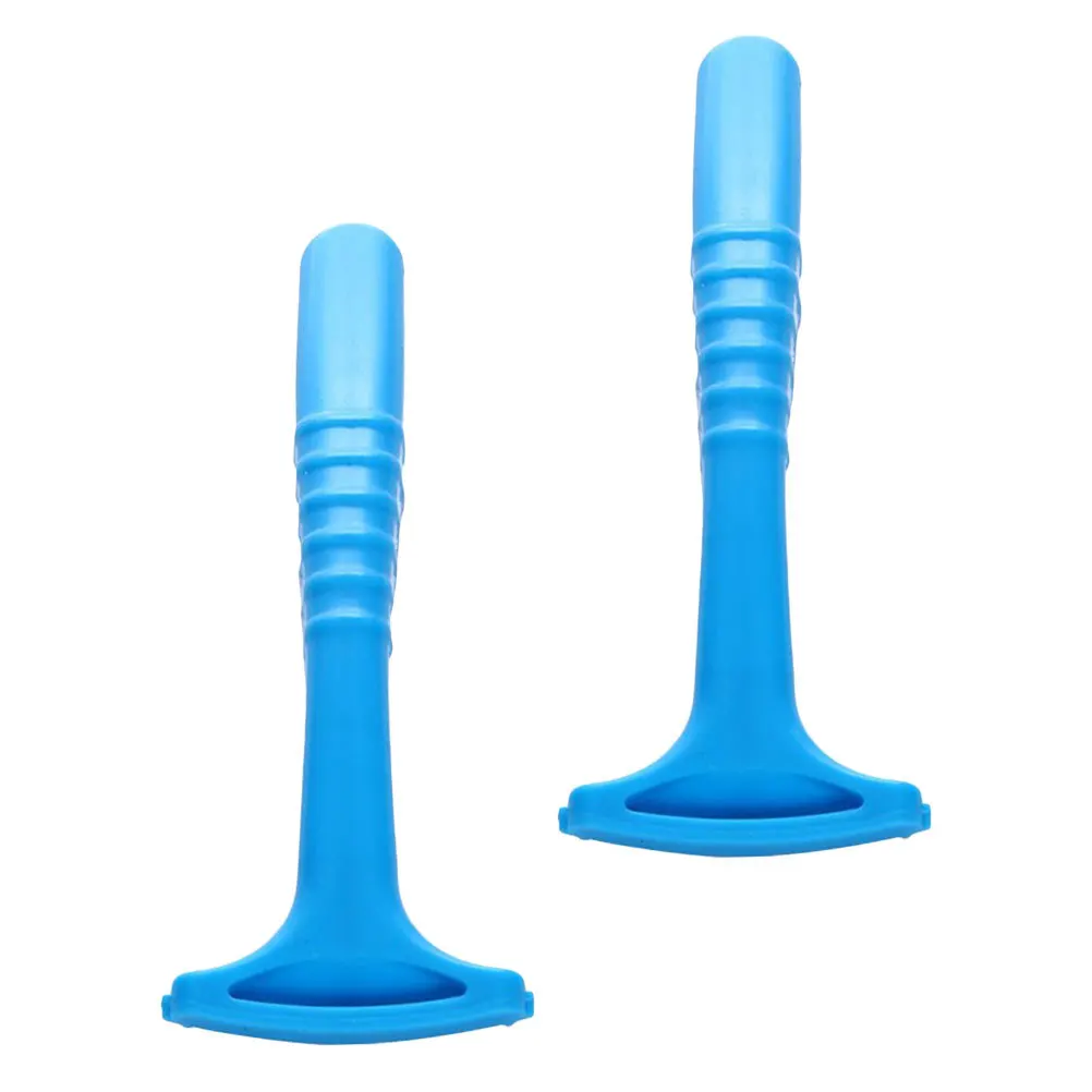 

2 Pcs Pedicure Knife Tools Foot Grinding Device Nail Hard Skin Remover Plastic Exfoliating File Dead Pumice Stone Care