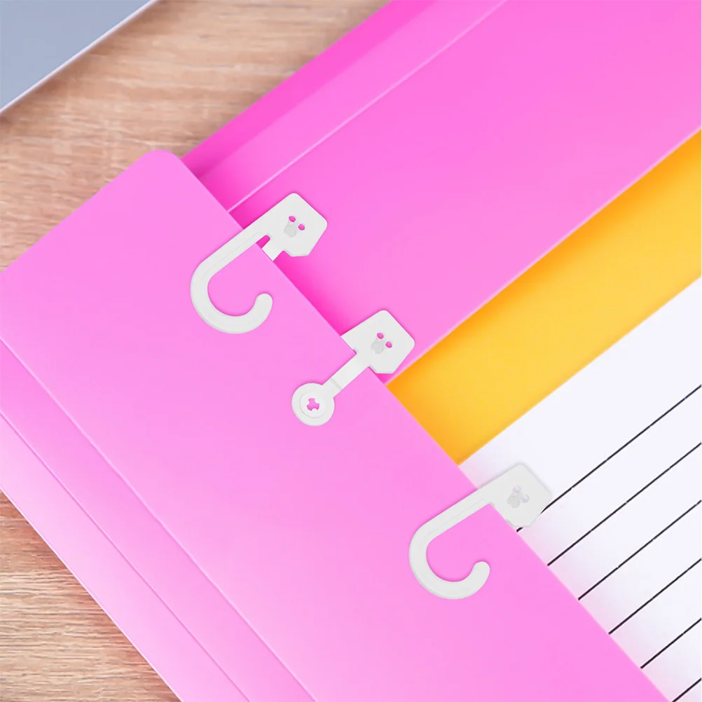 

300Pcs Plastic Hooks Heavy Duty Organizer Display for Document Bags Space Saving Clips Document Holder Hangers Plastic