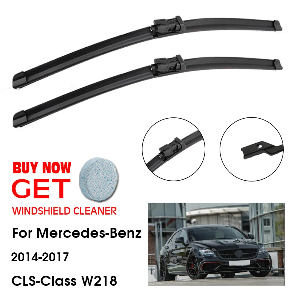 

Car Wiper For Mercedes-benz CLS-Class W218 24"+24" 2014-2017 Front Window Washer Windscreen Windshield Wipers Blades Accessories