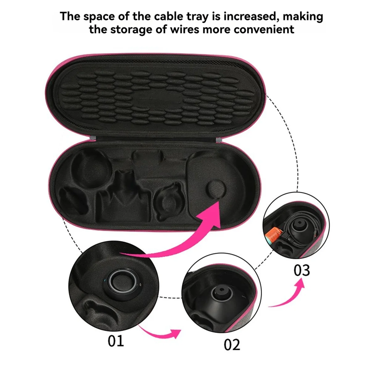 

NEW Suitable for Dyson HD01-HD16 Hair Dryer Storage Bag Portable Storage Box Hair Straightener Curler Protective Cover