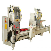 Aluminum PVC UPVC Profile Double Heads Cutting Hine Aluminum Window Double Head Miter Saw