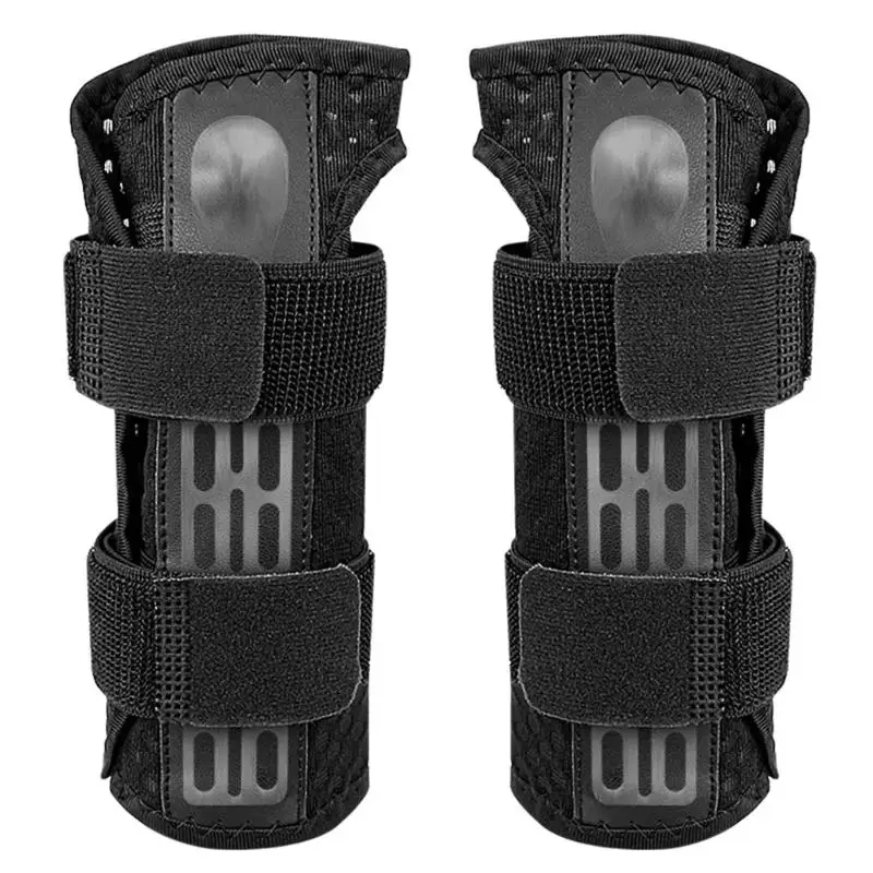 واقيات معصم مريحة مع إطار من الألومنيوم المقوى ونسيج ماص للرطوبة ومرن للرياضة والاستخدام اليومي