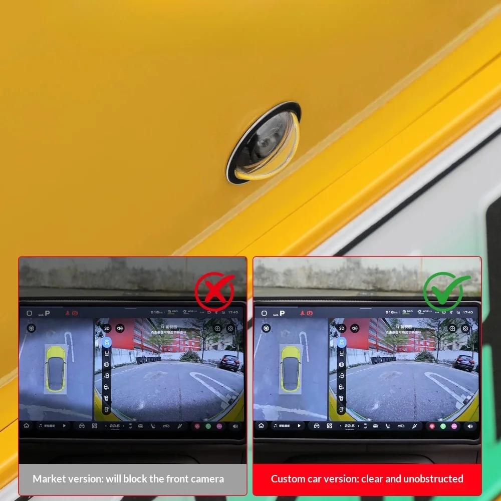 For DEEPAL S05 S07 SL03 L07 Car Camera Cover Reverse Camera Lens Protector Backup Camera Shield Trim 4pcs