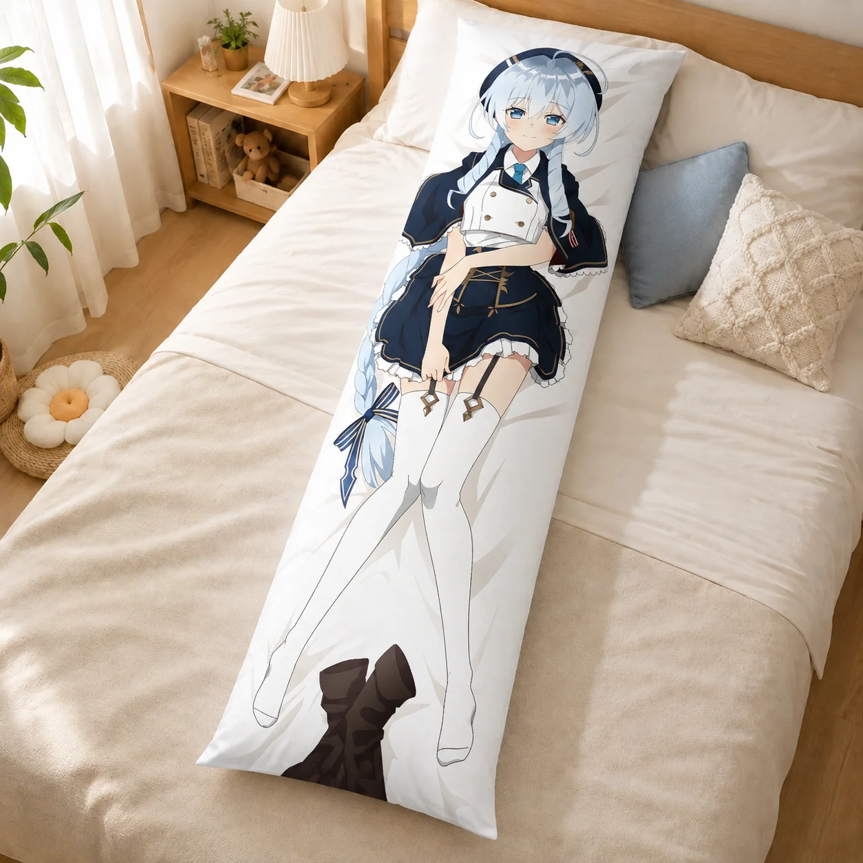 Stella Howard Dakimakura Pillow Cover Anime Long Body Pillowcase Double‑Sided Print Bedding Cushion Cover Home Bedroom Decor