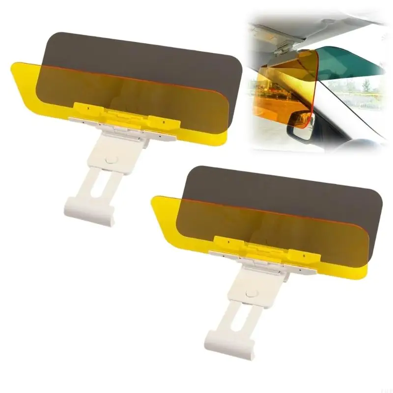 2026 New Universal Day Night Anti Glares Sun Visors For Car Block Harsh Sunlight Headlight
