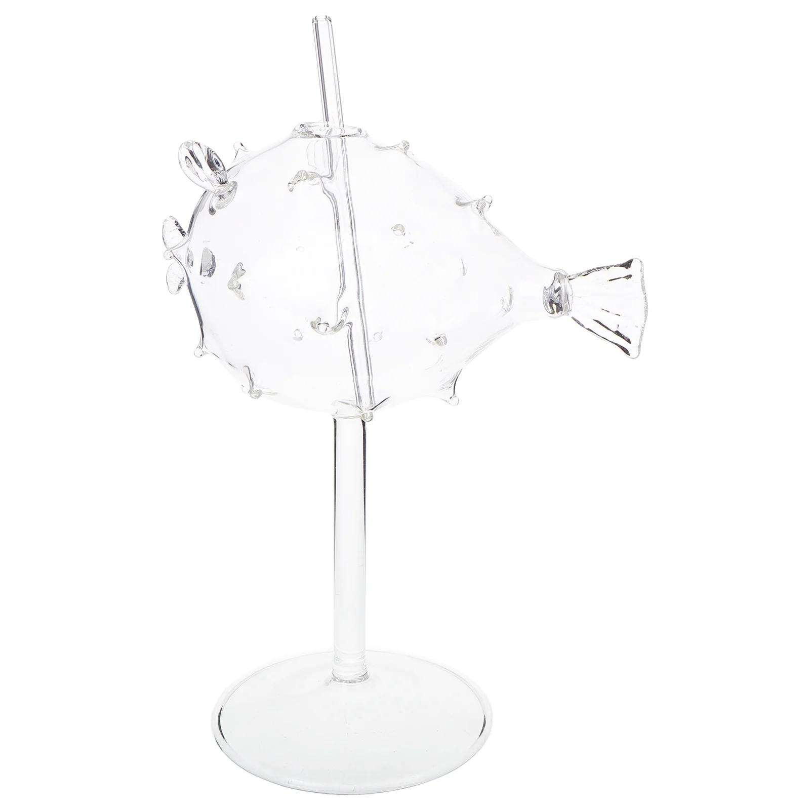

Creative Glass Cup Fish Shape Elegant Design Party Drinkware Decorative Goblet Reusable Wine Glass Creative Goblet